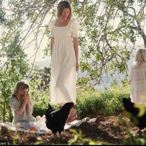 Doen Eclipse Dress Salt Poplin